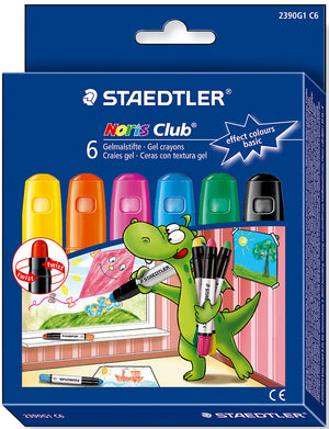 Staedtler Noris Club Gel Crayons - Set of 6