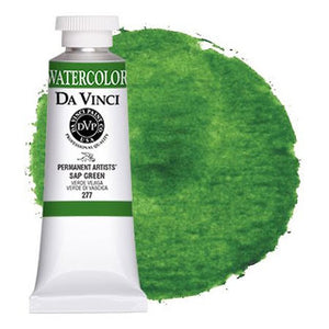 Da Vinci Paint Artists' Watercolour - 37 ml tube - Sap Green