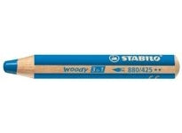 Stabilo Woody 3 in 1 Pencil - Blue