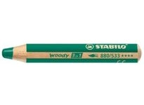 Stabilo Woody 3 in 1 Pencil - Dark Green