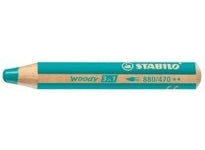 Stabilo Woody 3 in 1 Pencil - Turquoise