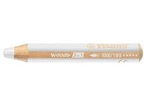 Stabilo Woody 3 in 1 Pencil - White