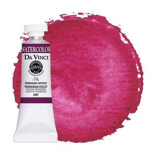 Da Vinci Paint Artists' Watercolour - 15 ml tube - Thioindigo Violet