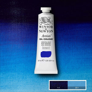 *NEW* Winsor & Newton Artists' Oil Colour - 37 ml tube - Oriental Blue