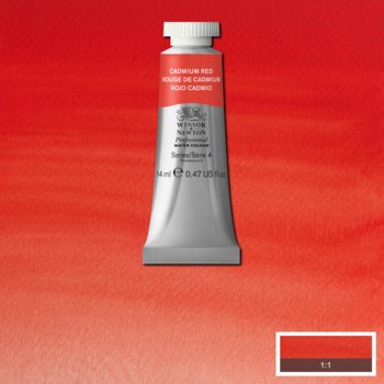 Winsor & Newton Professional Watercolour - 14 ml tube - Cadmium Red