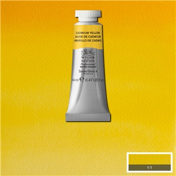 Winsor & Newton Professional Watercolour - 14 ml tube - Cadmium Yellow