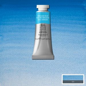 Winsor & Newton Professional Watercolour - 14 ml tube - Cerulean Blue