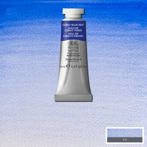Winsor & Newton Professional Watercolour - 14 ml tube - Cobalt Blue Deep