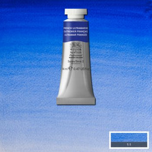 Winsor & Newton Professional Watercolour - 14 ml tube - French Ultramarine
