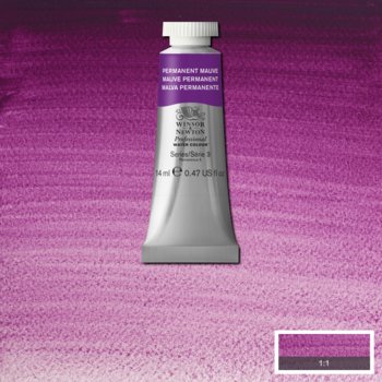 Winsor & Newton Professional Watercolour - 14 ml tube - Permanent Mauve