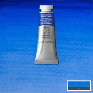 Winsor & Newton Professional Watercolour - 14 ml tube - Ultramarine (Green Shade)