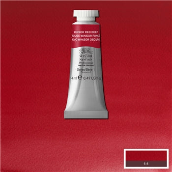 Winsor & Newton Professional Watercolour - 14 ml tube - Winsor Red Deep