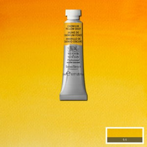 Winsor & Newton Professional Watercolour - 5 ml tube - Cadmium Yellow Deep