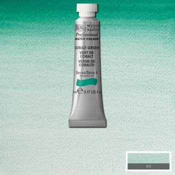 Winsor & Newton Professional Watercolour - 5 ml tube - Cobalt Green