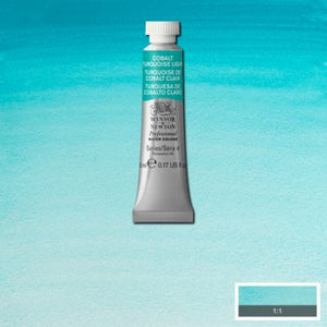 Winsor & Newton Professional Watercolour - 5 ml tube - Cobalt Turquoise Light