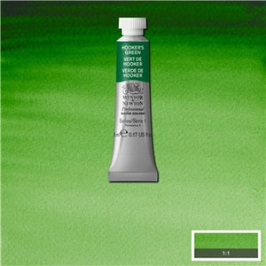 Winsor & Newton Professional Watercolour - 5 ml tube - Hooker's Green