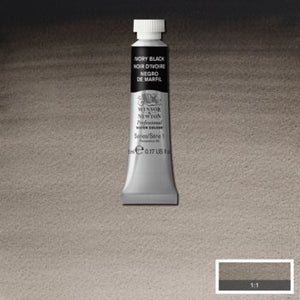 Winsor & Newton Professional Watercolour - 5 ml tube - Ivory Black