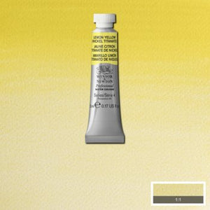 Winsor & Newton Professional Watercolour - 5 ml tube - Lemon Yellow (Nickel Titanate)