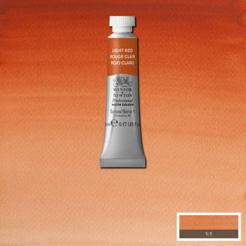 Winsor & Newton Professional Watercolour - 5 ml tube - Light Red