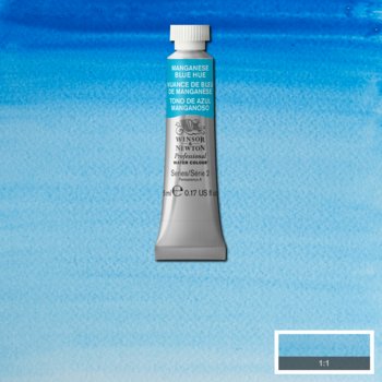 Winsor & Newton Professional Watercolour - 5 ml tube - Manganese Blue Hue