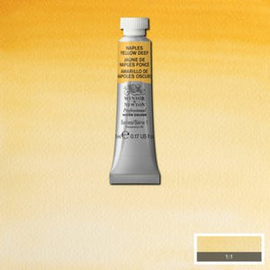 Winsor & Newton Professional Watercolour - 5 ml tube - Naples Yellow Deep