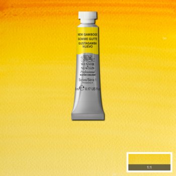 Winsor & Newton Professional Watercolour - 5 ml tube - New Gamboge