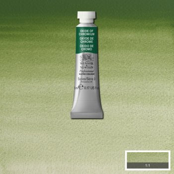 Winsor & Newton Professional Watercolour - 5 ml tube - Oxide of Chromium