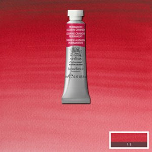 Winsor & Newton Professional Watercolour - 5 ml tube - Permanent Alizarin Crimson