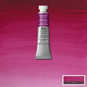 Winsor & Newton Professional Watercolour - 5 ml tube - Permanent Magenta