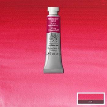 Winsor & Newton Professional Watercolour - 5 ml tube - Permanent Rose
