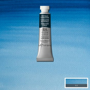 Winsor & Newton Professional Watercolour - 5 ml tube - Phthalo Turquoise