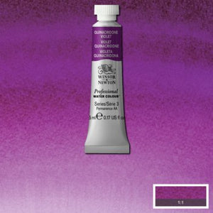 Winsor & Newton Professional Watercolour - 5 ml tube - Quinacridone Violet