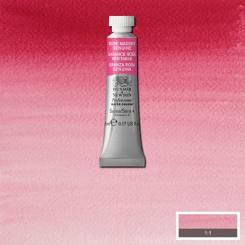 Winsor & Newton Professional Watercolour - 5 ml tube - Rose Madder Genuine