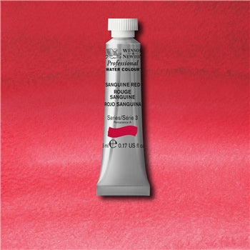 Winsor & Newton Professional Watercolour - 5 ml tube - Sanguine Red