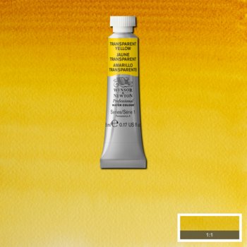 Winsor & Newton Professional Watercolour - 5 ml tube - Transparent Yellow