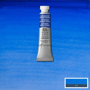 Winsor & Newton Professional Watercolour - 5 ml tube - Ultramarine (Green Shade)