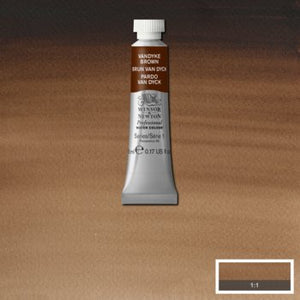 Winsor & Newton Professional Watercolour - 5 ml tube - Vandyke Brown