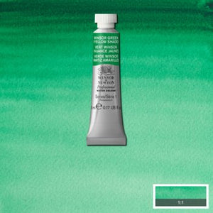Winsor & Newton Professional Watercolour - 5 ml tube - Winsor Green (Yellow Shade)