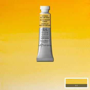 Winsor & Newton Professional Watercolour - 5 ml tube - Winsor Yellow Deep