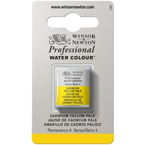 Winsor & Newton Professional Watercolour Half Pan - Cadmium Yellow Pale