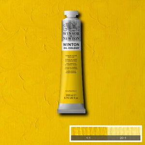 Winsor & Newton Winton Oil Colour - 200 ml tube - Cadmium Yellow Pale Hue