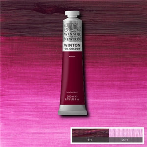 Winsor & Newton Winton Oil Colour - 200 ml tube - Magenta