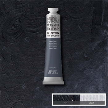 Winsor & Newton Winton Oil Colour - 200 ml tube - Payne's Gray