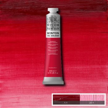 Winsor & Newton Winton Oil Colour - 200 ml tube - Permanent Alizarin Crimson