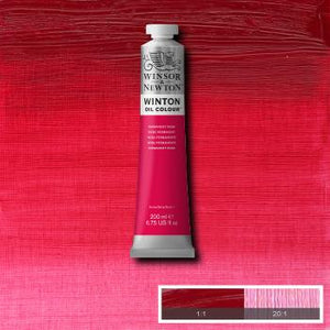 Winsor & Newton Winton Oil Colour - 200 ml tube - Permanent Rose