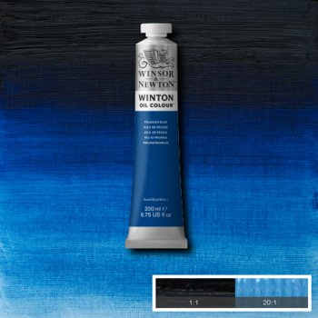 Winsor & Newton Winton Oil Colour - 200 ml tube - Prussian Blue
