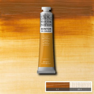 Winsor & Newton Winton Oil Colour - 200 ml tube - Raw Sienna