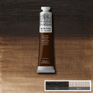 Winsor & Newton Winton Oil Colour - 200 ml tube - Raw Umber