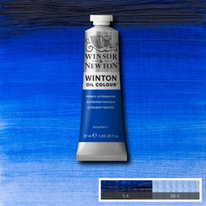Winsor & Newton Winton Oil Colour - 37 ml tube - French Ultramarine