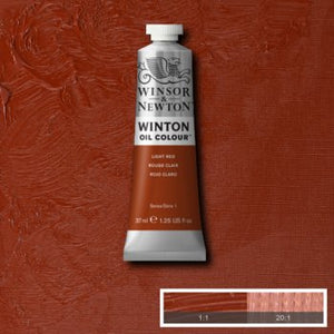 Winsor & Newton Winton Oil Colour - 37 ml tube - Light Red